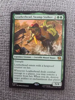 LEATHERHEAD, SWAMP STALKER ~ NM ~ MTG - 0117 TMT Ninja Turtles TMNT - Image 1