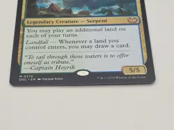 Aesi, Tyrant of Gyre Strait M #210 (NM) Duskmourn DSC Magic MTG - Image 2