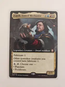 Cayth, Famed Mechanist (Extended Art) Commander: Modern Horizons 3 Regular - Image 1