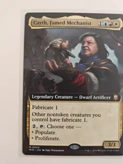 Cayth, Famed Mechanist (Extended Art) Commander: Modern Horizons 3 Regular - Image 3