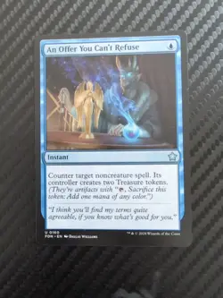An Offer You Can't Refuse Foundations Regular NM MTG #160 - Image 1