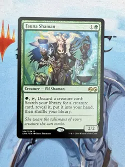 Fauna Shaman Ultimate Masters Regular MTG Elf Commander - Image 1