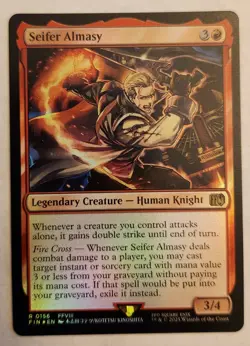 Seifer Almasy Final Fantasy Foil NM+ - Image 1