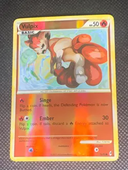 Vulpix 75/95 Reverse Holo - Call of Legends Pokemon Card - LP - Image 1