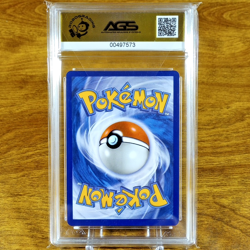 Pokemon Mega Evolutions Black Star Promo Mega Latias EX 011 AGS Mint+ 9.5 2025 - Image 3