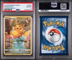 2023 Pokemon Sword & Shield Crown Zenith #GG30 FA/Pikachu PSA 8 - Image 3