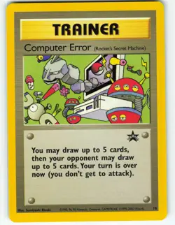Computer Error - #16 WOTC Black Star Promo - Pokemon TCG - 2000 - Image 1
