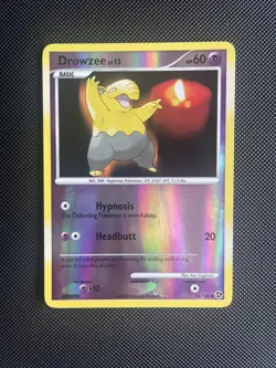 Drowzee 65/106 Diamond & Pearl Great Encounters REVERSE HOLO Pokemon Card NM - Image 1