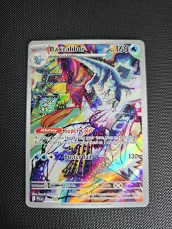 Pokemon TCG Paldea Evolved - Baxcalibur 210/193 Illustration Rare Holo NM IR - Image 1