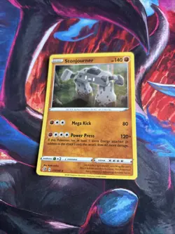 Stonjourner 111/192 - Pokemon TCG - Rebel Clash - NM Holo Rare - Image 1