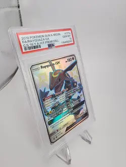Pokemon Rayquaza GX 177A/168 Full Art Alternate Art Holo Promo PSA 10 2018 - Image 2