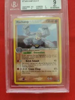 Pokemon: Machamp EX Power Keepers Holo Rare #11 - Vintage BGS 9 Subgrades - D63 - Image 3