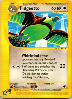 Pidgeotto 88/165 Uncommon Expedition Base Set Pokemon NM - Image 1