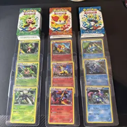 Pokemon TCG Kalos Starter Set all 3 deck plus holo promos - Image 1