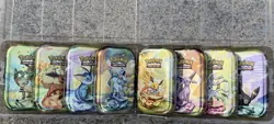 BRAND NEW Pokemon Prismatic Evolutions | Empty Mini Tins - Image 1