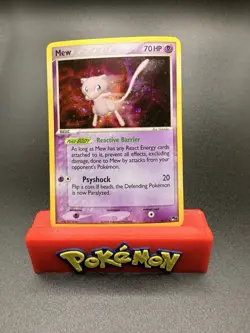Pokemon Mew 4/17 - POP Series 4 Holo - MP - Image 1