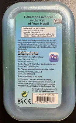 Pokemon TCG: Galar Pal Mini Tin (H24) - Grookey & Wooloo - FACTORY SEALED - NEW - Image 2