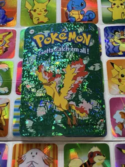 Pokemon 151 Vintage Pocket Monsters Vending HOLO Prism Sticker 2000 Nintendo - Image 3