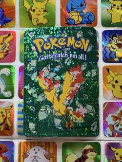 Pokemon 151 Vintage Pocket Monsters Vending HOLO Prism Sticker 2000 Nintendo - Image 4