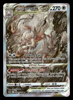 Hisuian Zoroark Vstar - GG56/GG70 - Ultra Rare - Crown Zenith - Pokemon - (OC) - Image 1