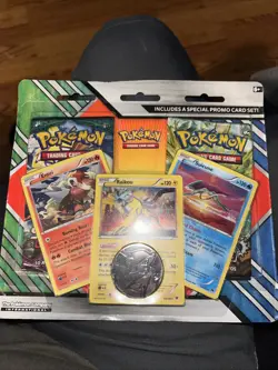Pokemon 2 Packs Legendary Dogs Promos. Gaurdians Rising And Steam Siege - Image 1