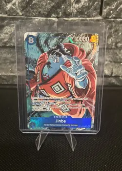 One Piece Jinbe - OP14-049 (Alternate Art) The Azure Sea's Seven Foil - Image 1