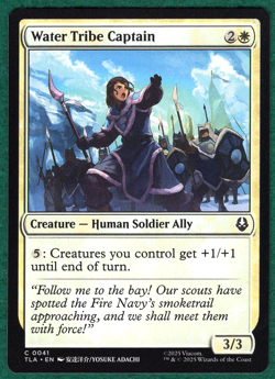 Water Tribe Captain - Avatar: The Last Airbender (TLA) #41 - Magic MTG Card - Image 1