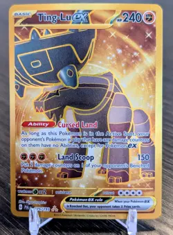 Ting-Lu ex 275/193 - Pokemon Paldea Evolved Hyper Rare Card NM - Image 1