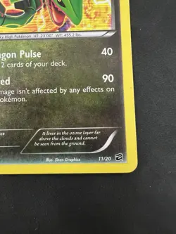 Rayquaza 11/20 Dragon Vault Special Set Pokemon TCG 2012 Card - Image 4