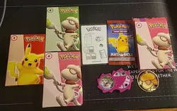x4 Pokemon McDonalds Battle Match Card Game 2022 Happy Meal Toy - NEW - Image 1