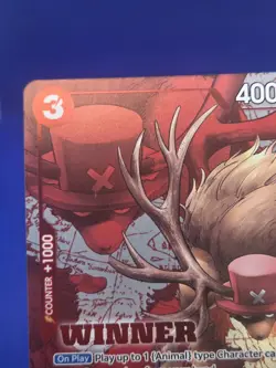 One Piece Tony Tony Chopper OP04-010 Winner Pack 2024 Promotion Card NM - Image 3