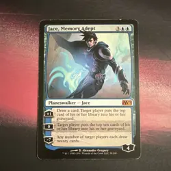 Magic: The Gathering Jace, Memory Adept Planeswalker Card Magic 2012 Set - Image 2