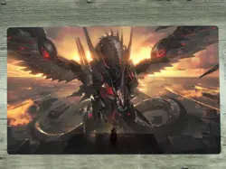 YGOmat Playmat Cyber Dragon Infinity TCG CCG Trading Card Game Mat Pad Mousepad - Image 1