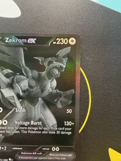 Zekrom - 172/86 - Black Card - Hyper Rare Card - Black Bolt - Pack Fresh - Image 4