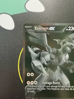 Zekrom - 172/86 - Black Card - Hyper Rare Card - Black Bolt - Pack Fresh - Image 5
