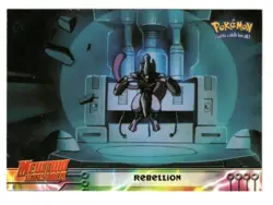 Pokemon Movie Edition Mewtwo "Rebellion" #8 - Vintage 1999 Topps Pokemon Card - Image 1