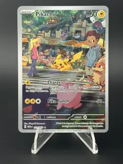 Pokemon Pikachu TCG Card 173/165 SV Scarlet & Violet 151 NM Condition - Image 1