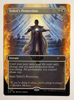 Teferi's Protection (1691) Secret Lair Drop Regular GAME CHANGER FOR COMMANDER - Image 1