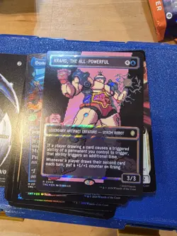 MTG Krang, the All-Powerful - Surge Foil - Borderless, NM-Mint, English Commande - Image 3