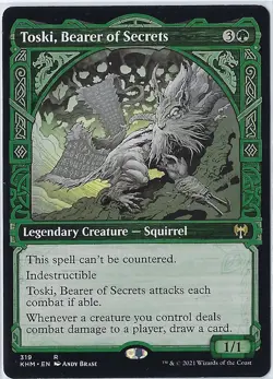 Toski, Bearer of Secrets (Showcase) Kaldheim Regular - Image 1