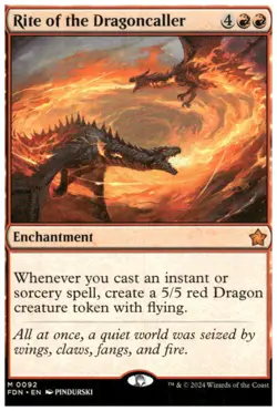 Foundations #92 Rite of the Dragoncaller - Image 1