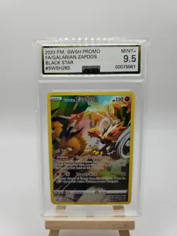 Pokemon TCG Galarian Zapdos SWSH Black Star Promos SWSH283 Holo Promo - Image 1