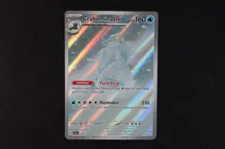Crabominable 149/142 Holo Shiny Pokemon TCG Card Stellar Crown 2024 NEAR MINT - Image 1