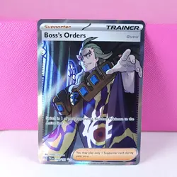 Pokemon TCG Boss's Orders 248/193 Paldea Evolved Holo LP - Image 1