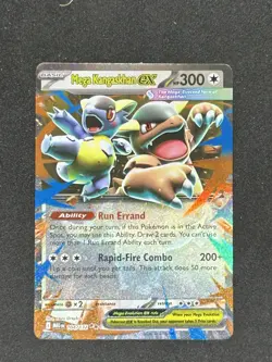 MEGA KANGASKHAN EX 104/132 MEGA EVOLUTIONS POKEMON (DOUBLE RARE, NM) - Image 1
