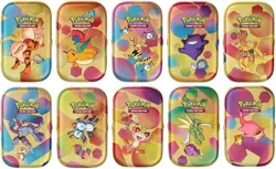 Pokemon TCG: Scarlet & Violet - 151 Mini Tin Display Set of 10 Brand NEW Sealed - Image 1