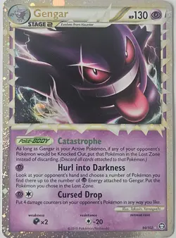 Pokemon Gengar Prime 94/102 Triumphant Ultra Rare Holo HP130 2010 - Image 1