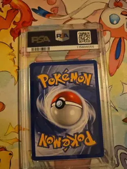 2000 Pokemon Promo Meowth Holo Game Boy Black Star #10 PSA 8 NM-MT - Image 2