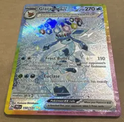 Glaceon ex 150/131 SIR Pokemon Prismatic Evolutions Pack Fresh Mint-Gem - Image 4