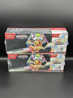 Pokemon TCG - Prismatic Evolutions Sam’s Club 2-Pack Box - Lot Of 2 - Brand New - Image 1